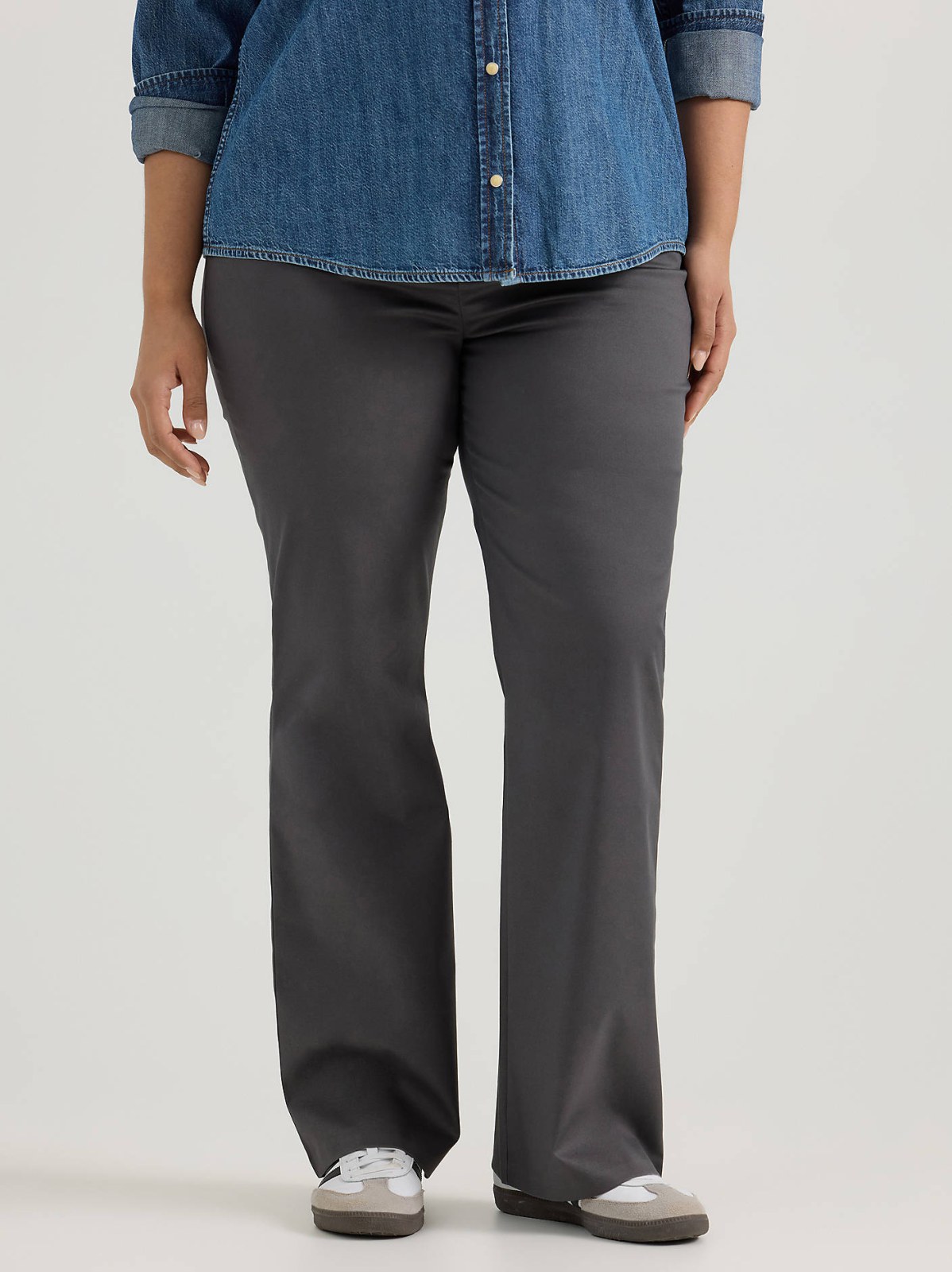 Women's Wrinkle Free Trouser Pant (Plus) - view 2
