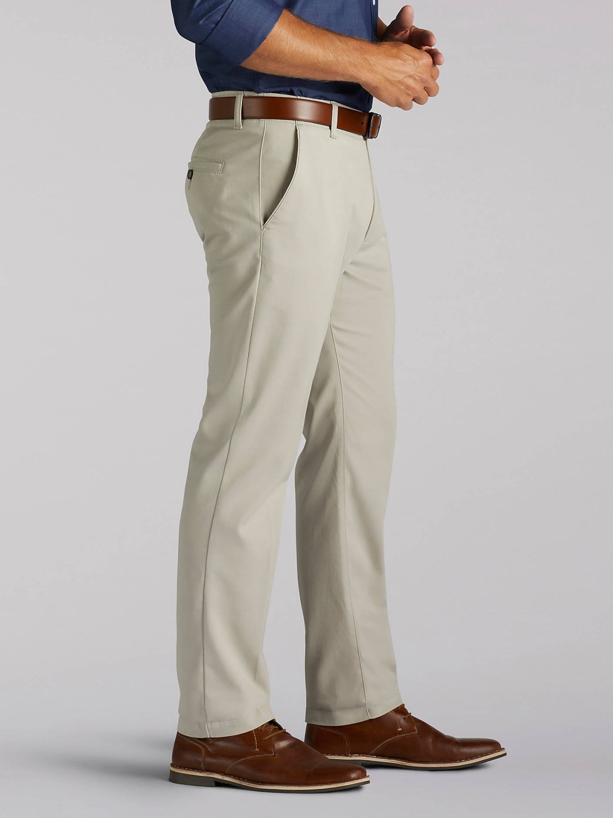 Men's Extreme Motion Relaxed Fit Khaki Pant (Big & Tall) - view 3