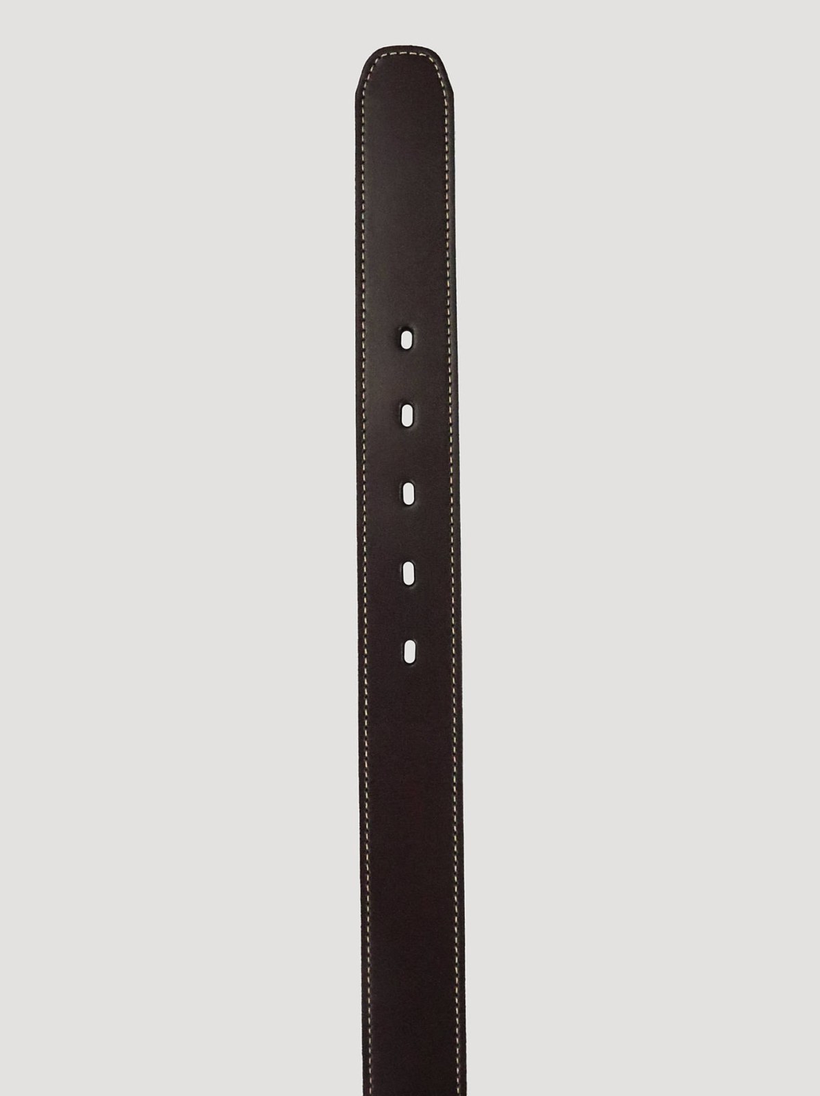 Men's Reversible Stitched Leather Belt - view 4
