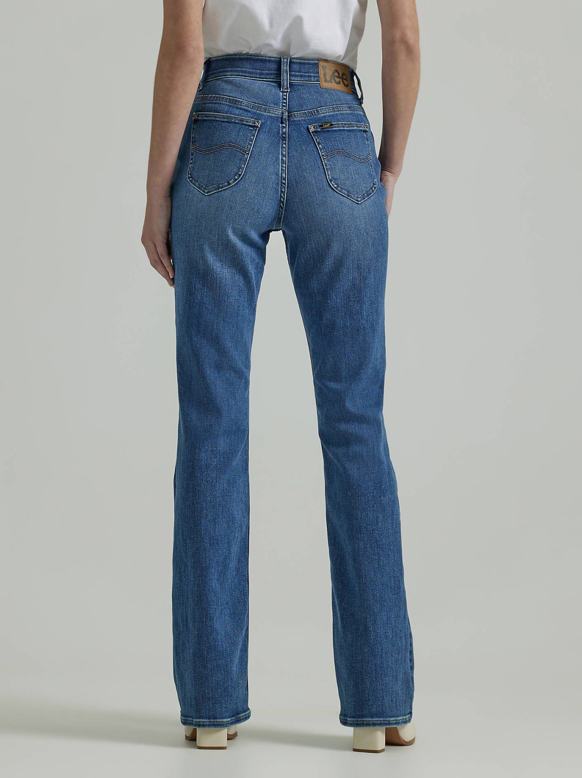 Women's Ultra Lux Comfort with Flex Motion Bootcut Jean (Petite) - view 3