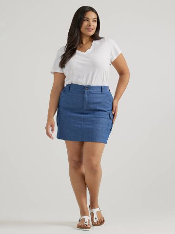 Women's Ultra Lux Comfort with Flex-to-Go Skort (Plus) — alternate view