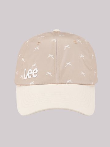 Women's All Over Bow Print Dad Cap — alternate view