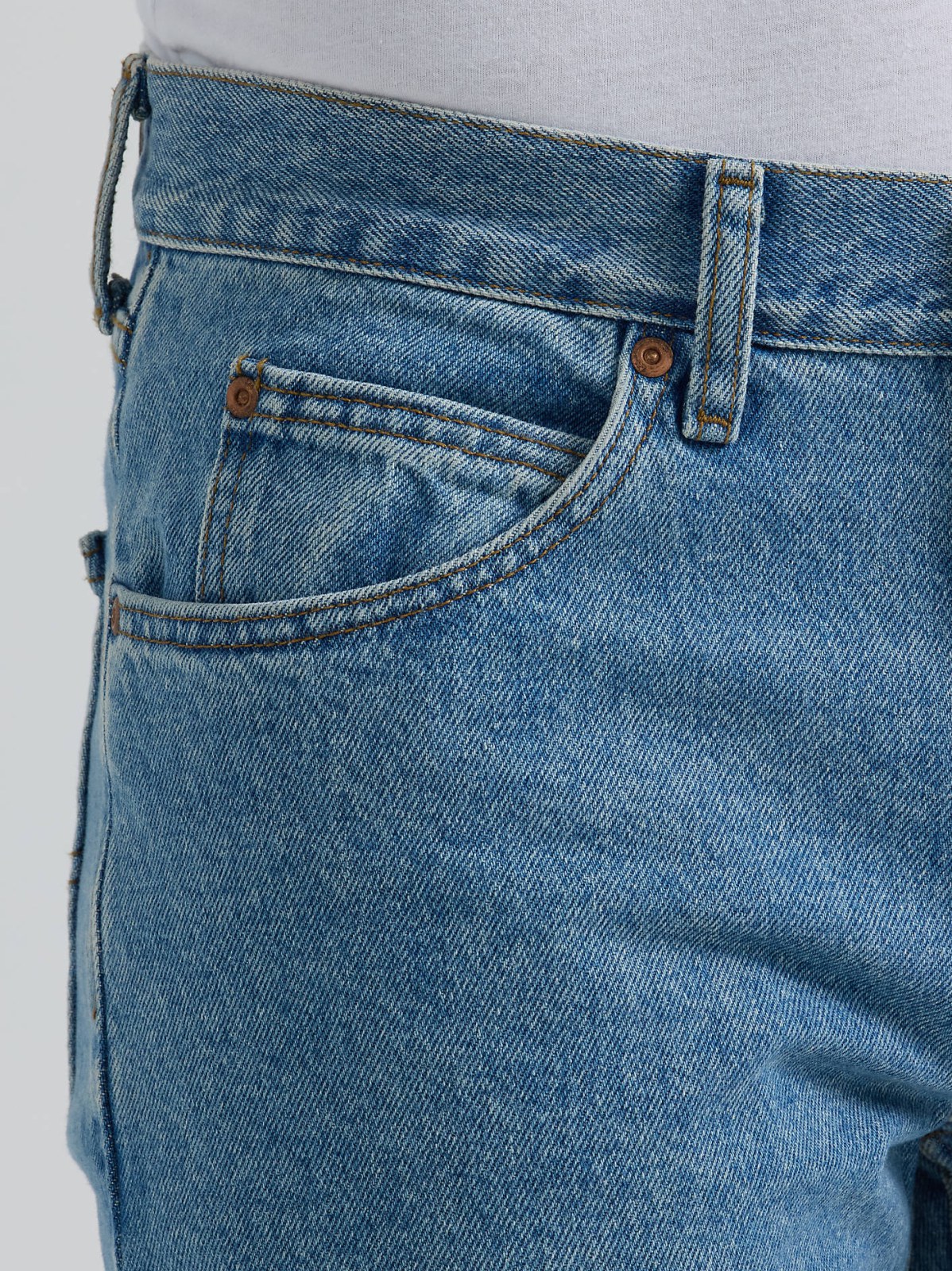 Men's 100% Cotton Regular Fit Straight Leg Heavyweight Jean - view 6