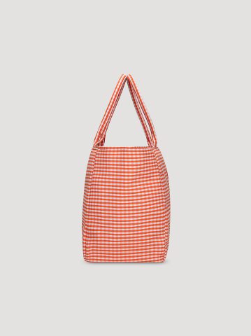 Women's Gingham Tote Bag