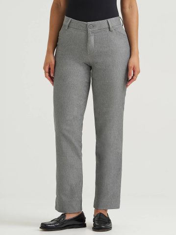 Women's Wrinkle Free Relaxed Fit Straight Leg Pant