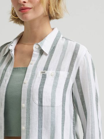 Women's All Purpose Print Button Down Shirt