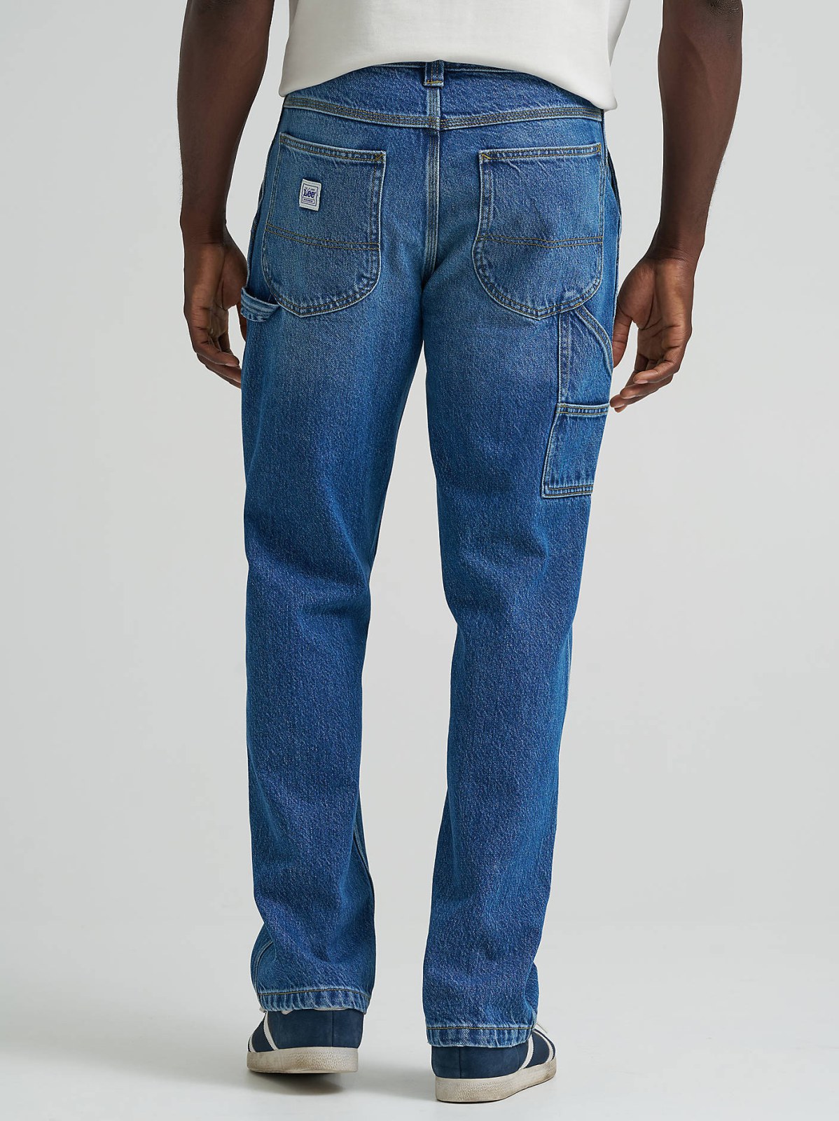 Men's 100% Cotton Loose Straight Carpenter Jean - view 3