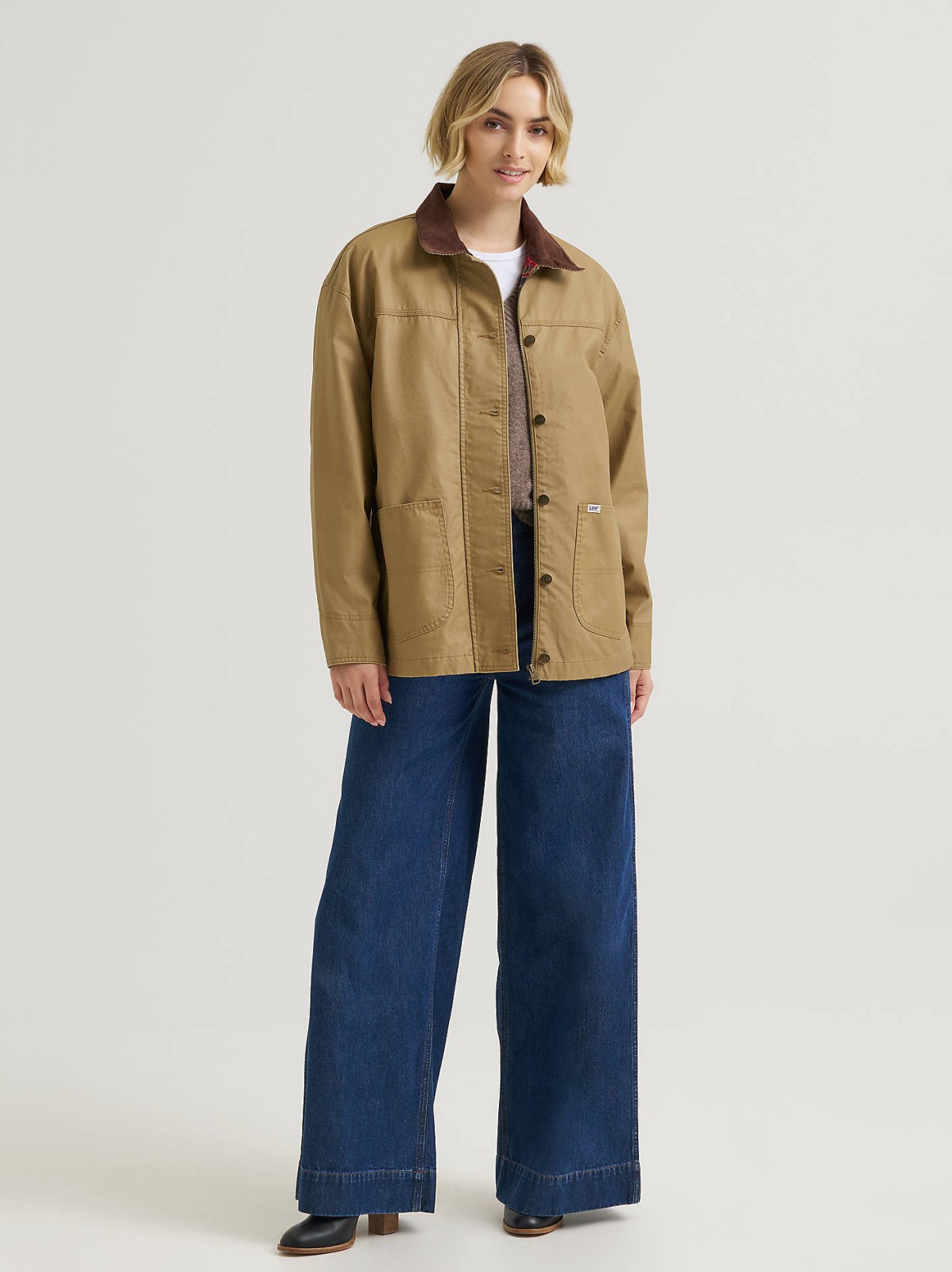 Women's Premium Flannel Lined Chore Coat - view 4