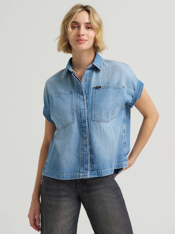 Women's Rolled Sleeve Utility Shirt