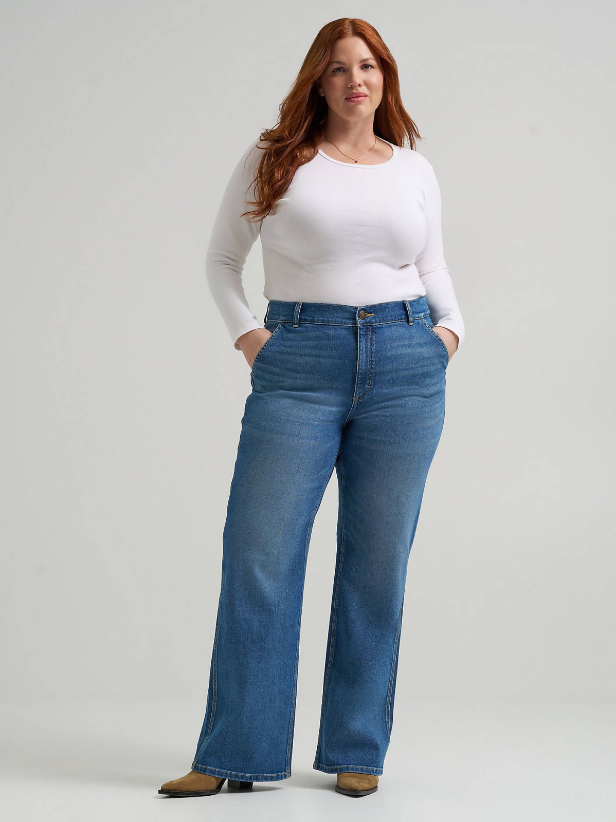 Women's Legendary High Rise A-Line Jean (Plus)