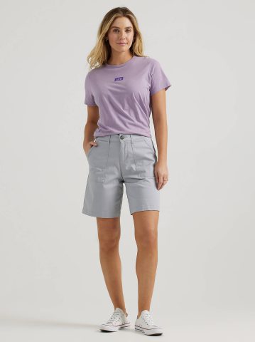 Women's Ultra Lux Comfort with Flex-To-Go Relaxed Fit Utility Bermuda