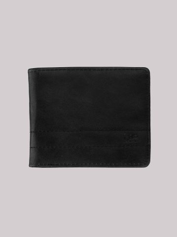 Men's Embossed Logo Passcase Wallet