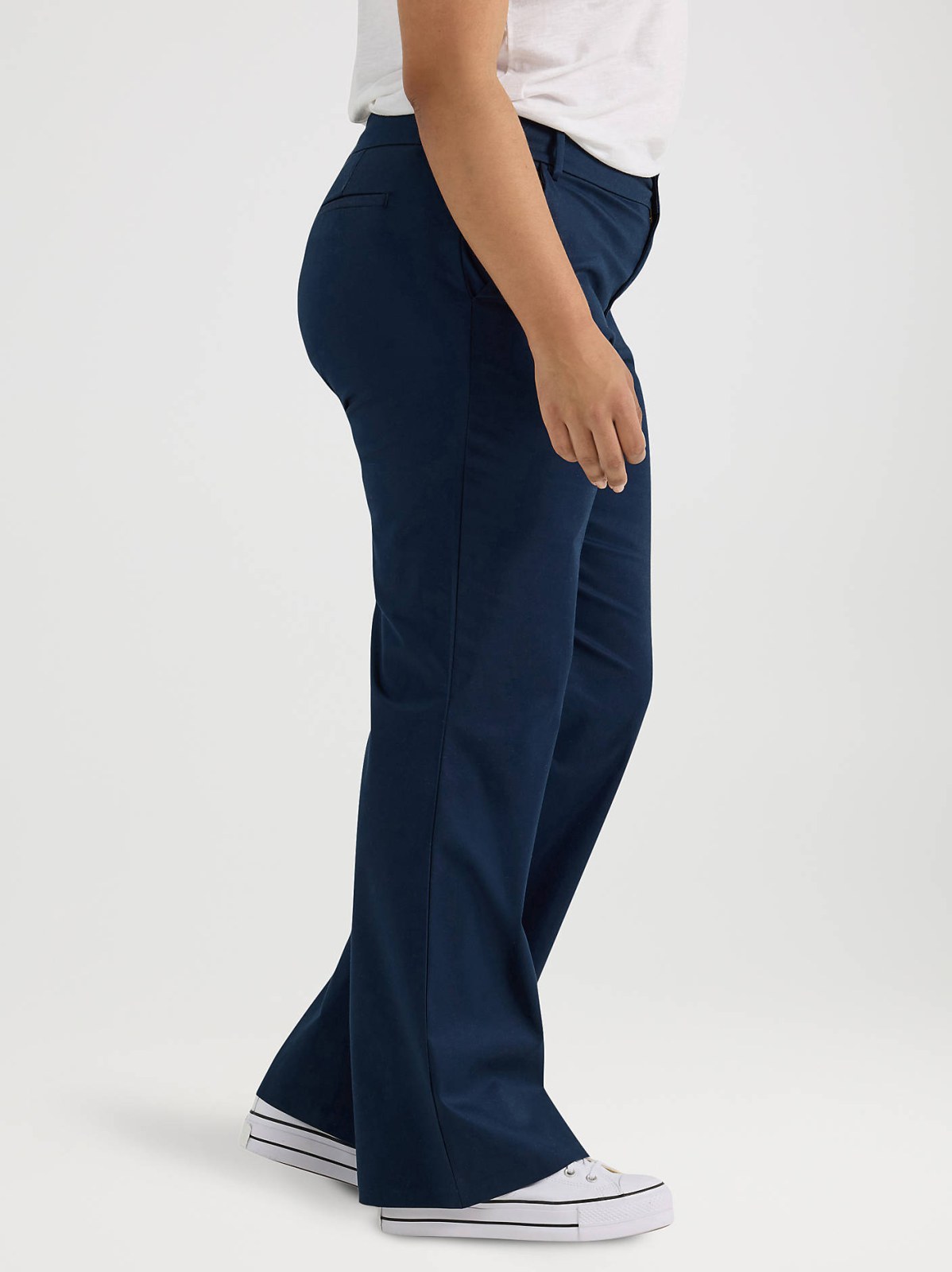 Women's Wrinkle Free Trouser Pant (Plus) - view 4