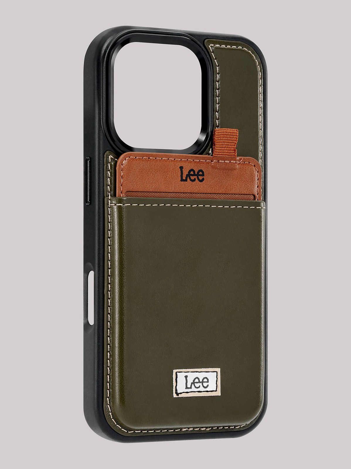 Solid Canvas with Back Patch iPhone Case - view 3