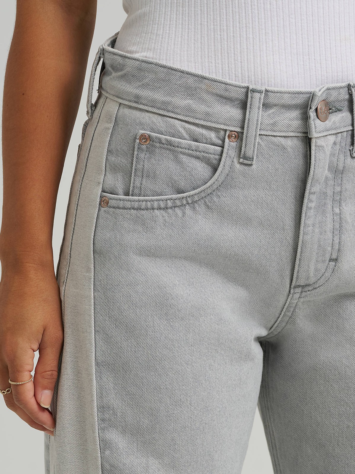 Women's 100% Cotton Low Slung Barrel Rider™ Jean - view 7