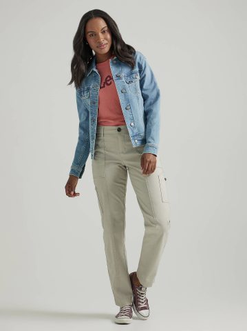 Women's Ultra Lux Comfort with Flex-to-Go Loose Utility Pant (Petite)