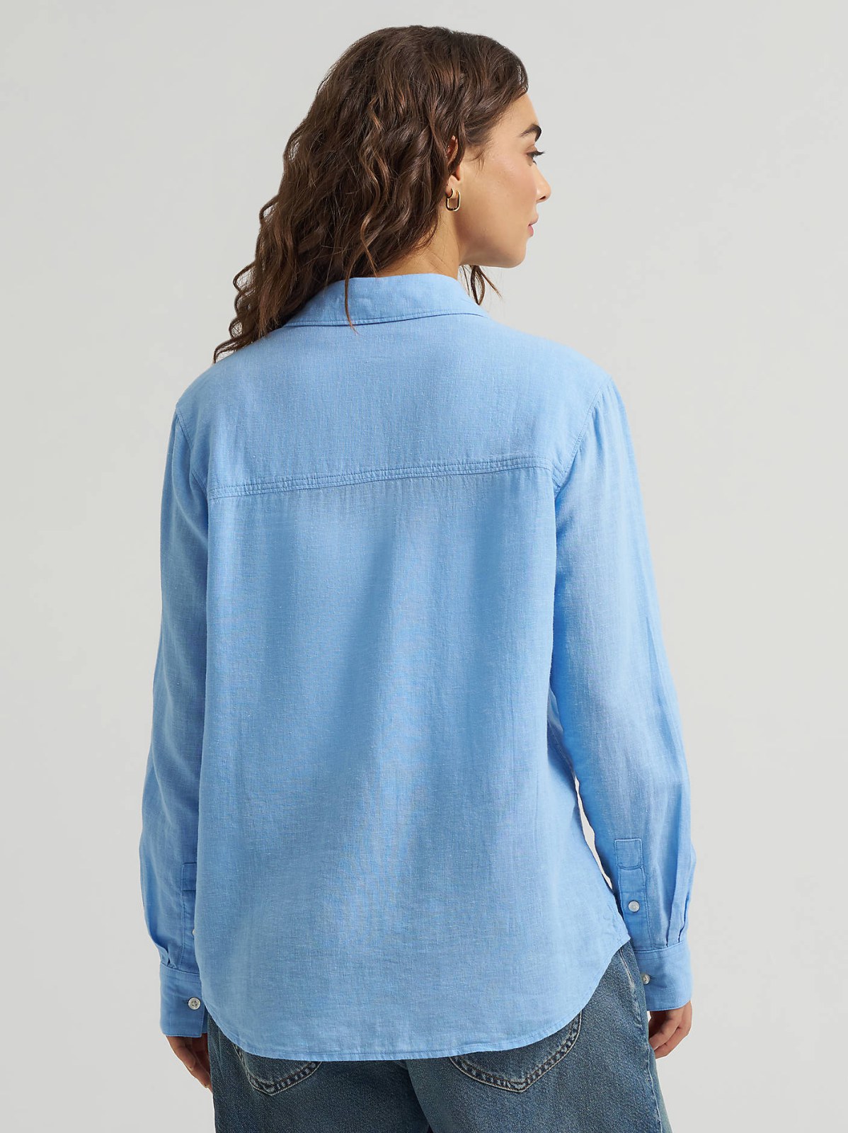 Women's All Purpose Linen Button Down Shirt - view 4