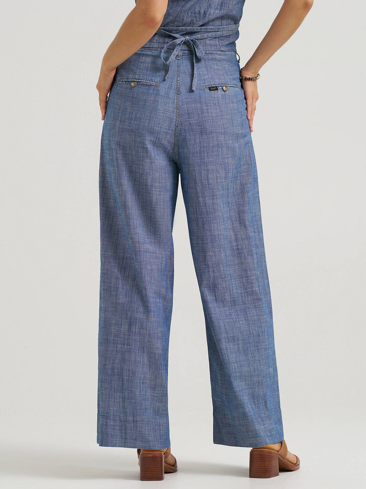 Women's Loose Pleated Trouser Pant - view 4