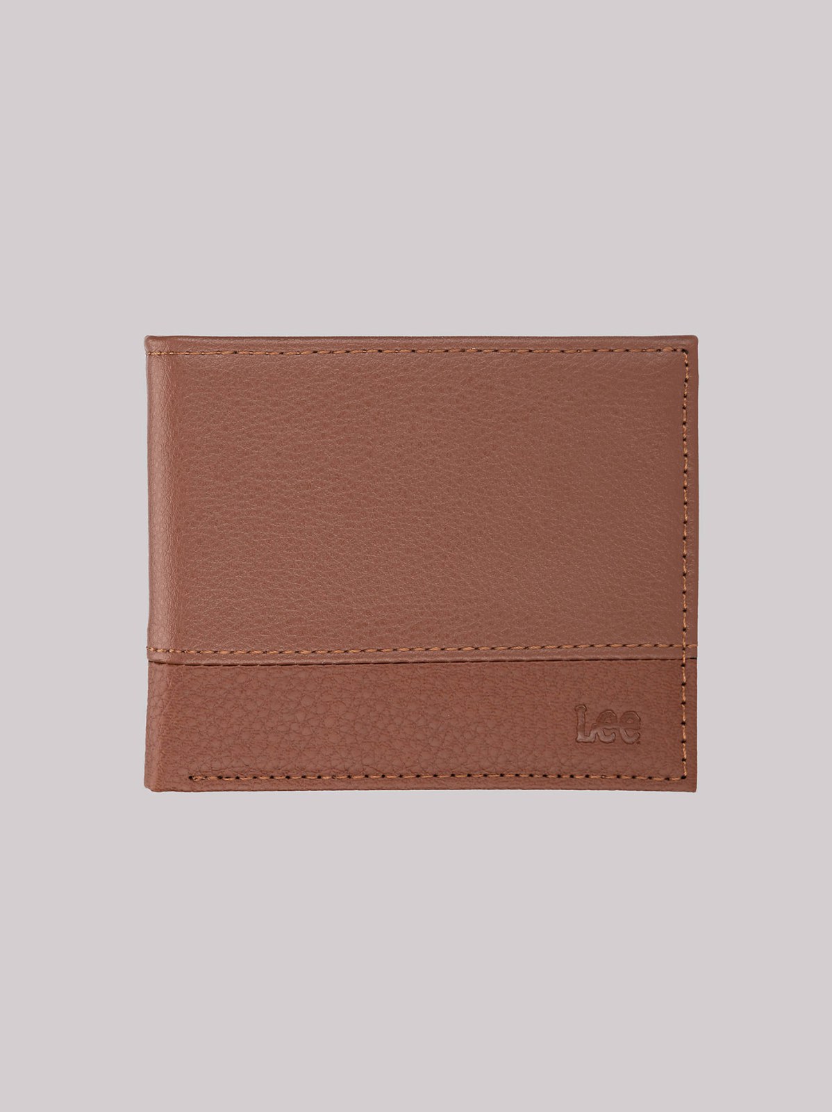 Men's Embossed Logo Bifold Wallet