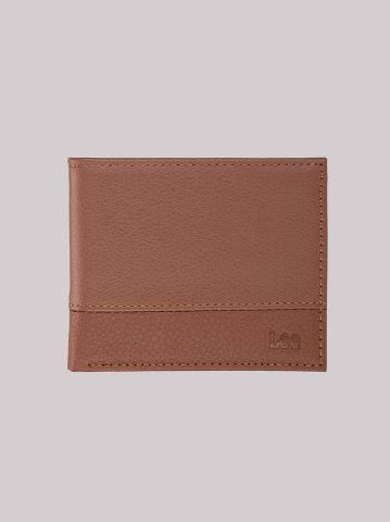 Men's Embossed Logo Bifold Wallet