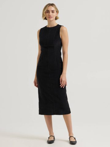 Women's Corduroy Sheath Dress — alternate view