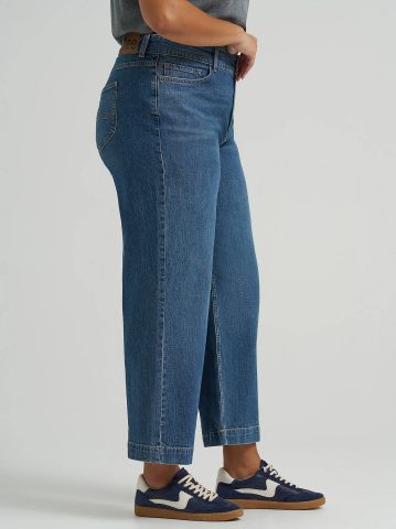 Women's Legendary Wide Leg Crop Jean (Plus)