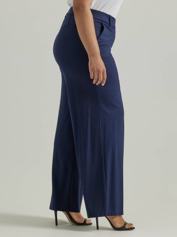 Women's Ultra Lux Comfort Any Wear Wide Leg Pant (Plus)
