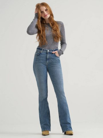 Women's High Rise Bootcut Jean