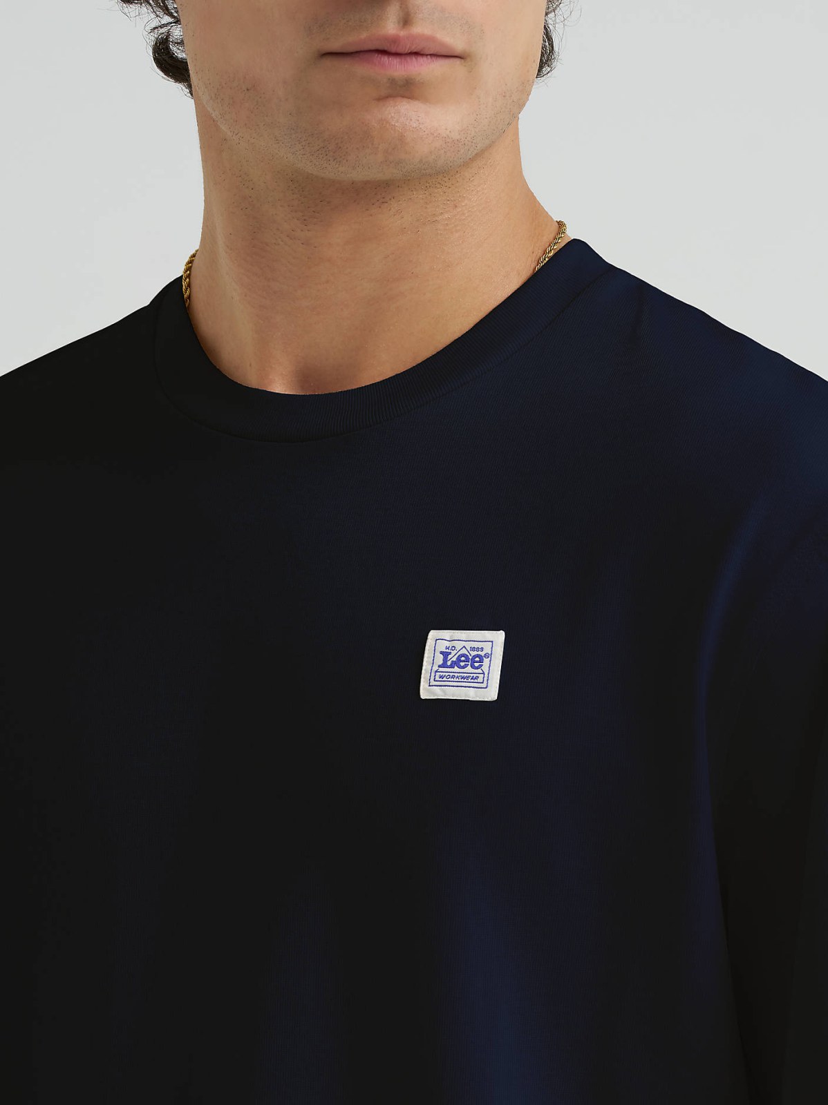Men's Relaxed Fit Patch Logo Tee - view 3