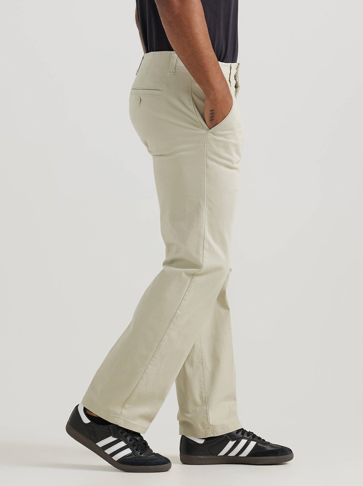 Men's Extreme Motion Flat Front Khaki Pant - view 4