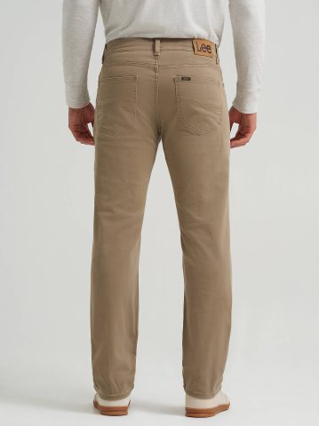 Men's Regular Straight Twill Pant