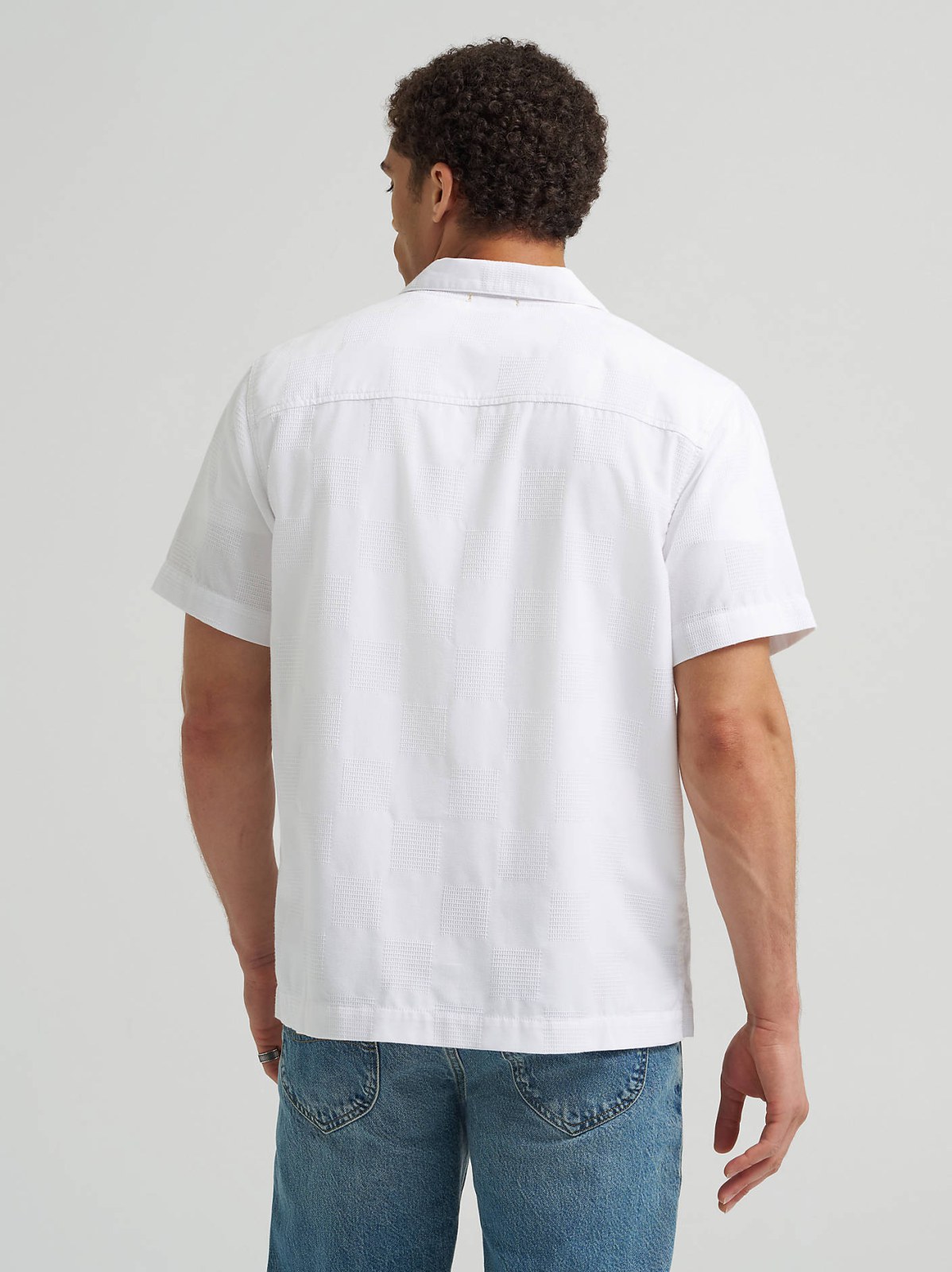 Men's Relaxed Textured Camp Shirt - view 2