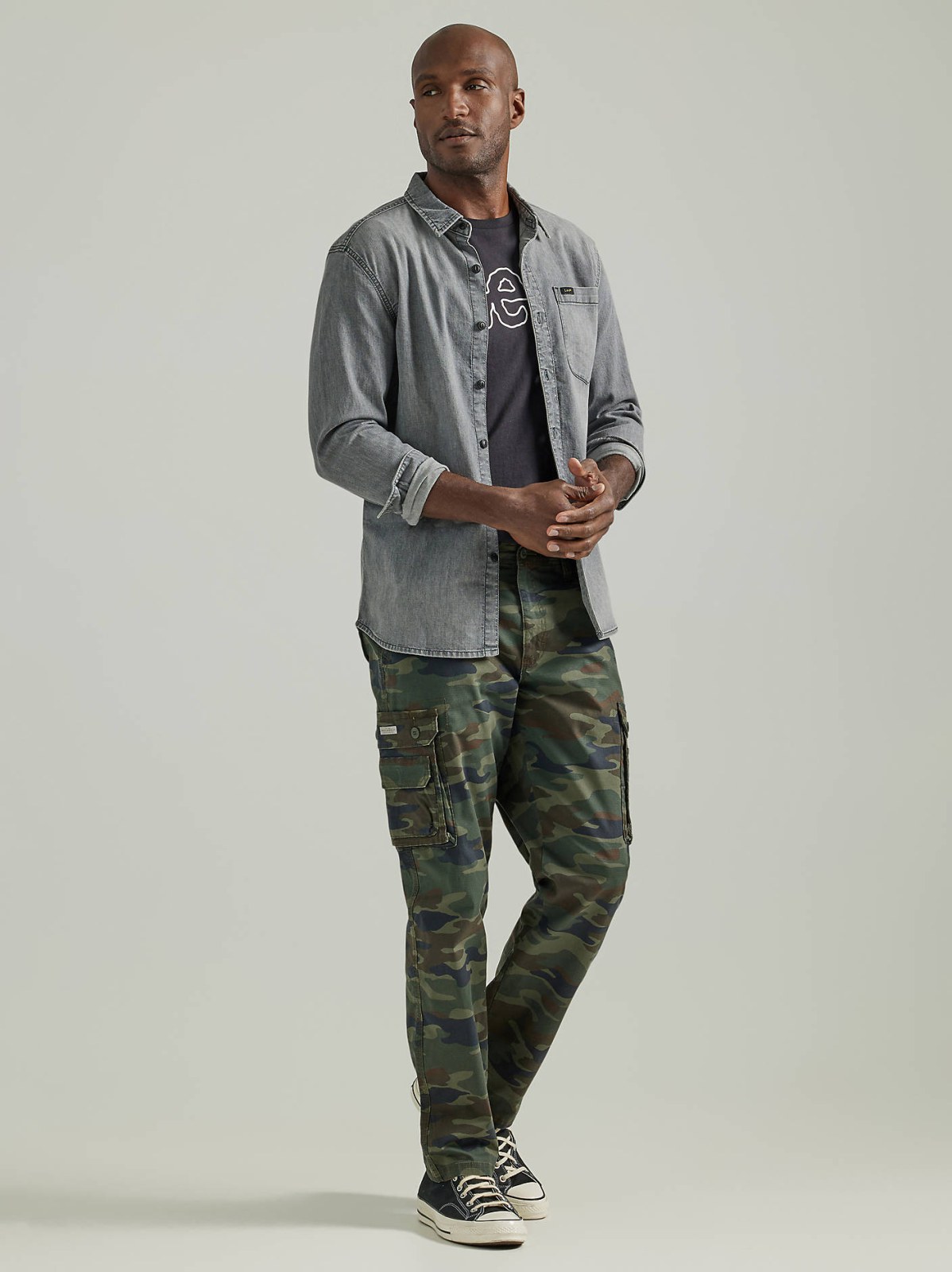 Men's Wyoming Relaxed Fit Cargo Twill Pant