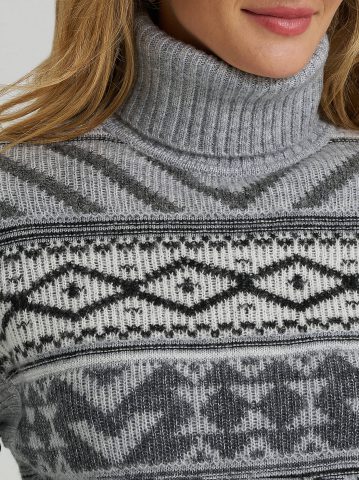 Women's Sleeveless Turtle Neck Sweater Vest