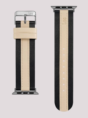 Two Tone Vegan Leather Universal Watchband