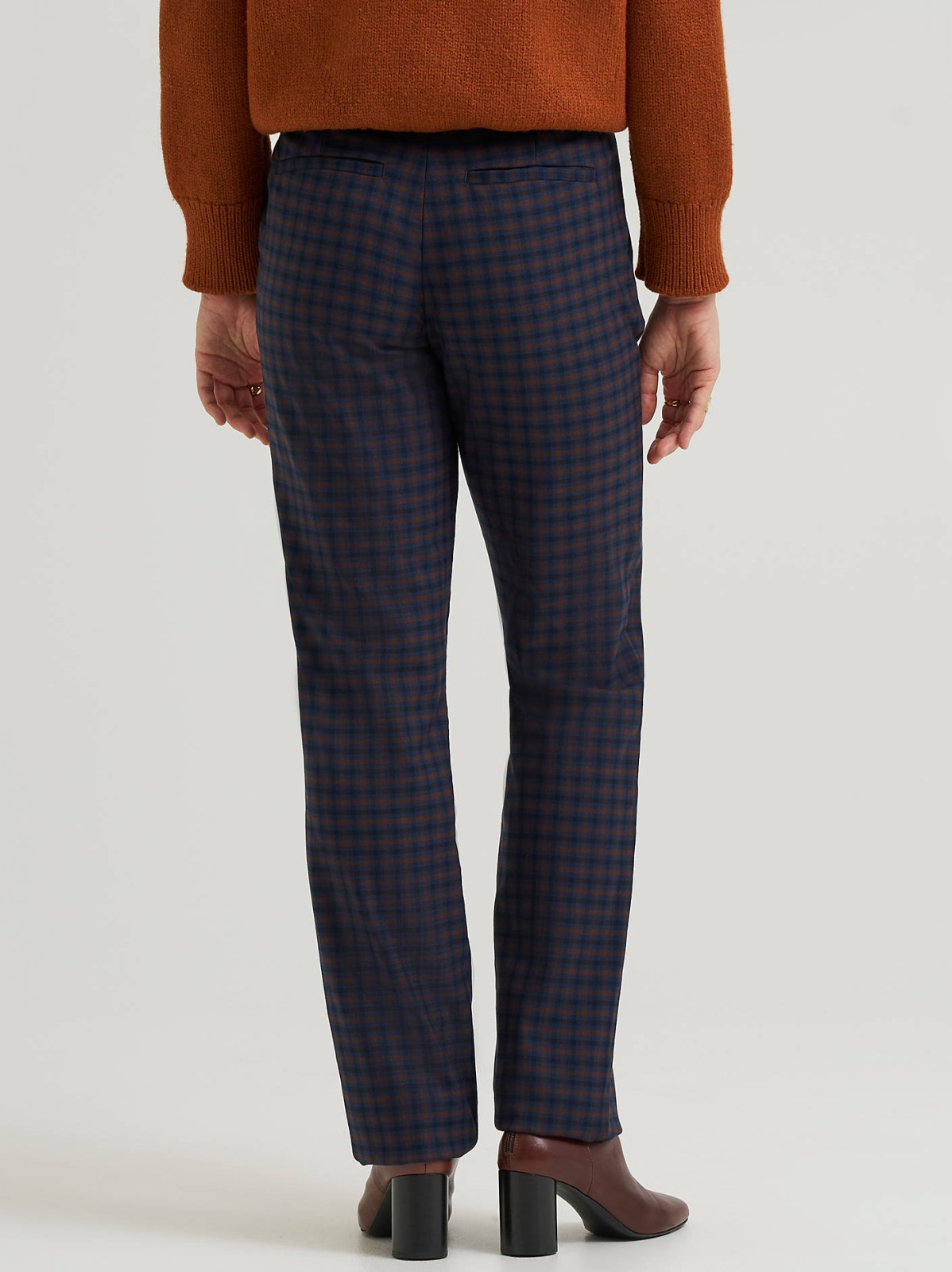 Women's Wrinkle Free Relaxed Fit Straight Leg Pant - view 3
