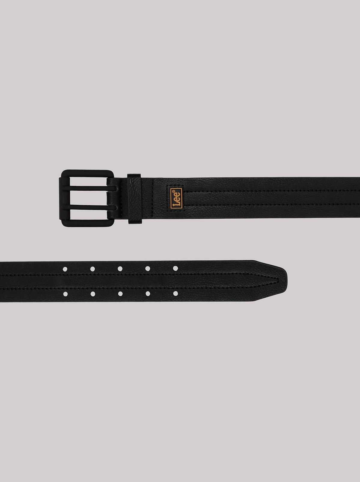 Men's Double Prong Square Buckle Belt - view 2