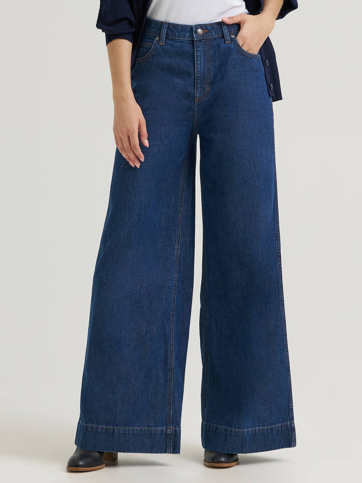 Women's Premium High Rise Loosest Straight Jean - view 2