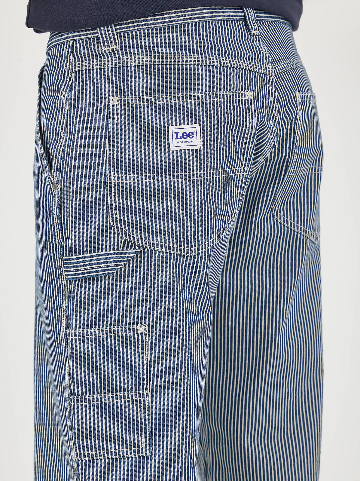 Men's Legendary Railroad Stripe Loose Carpenter Jean - view 3