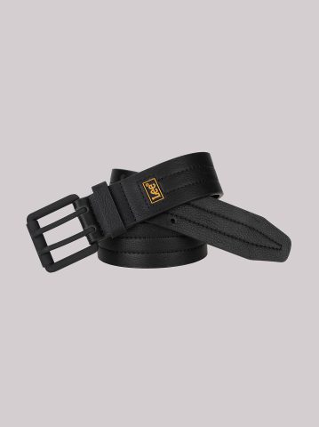 Men's Double Prong Square Buckle Belt