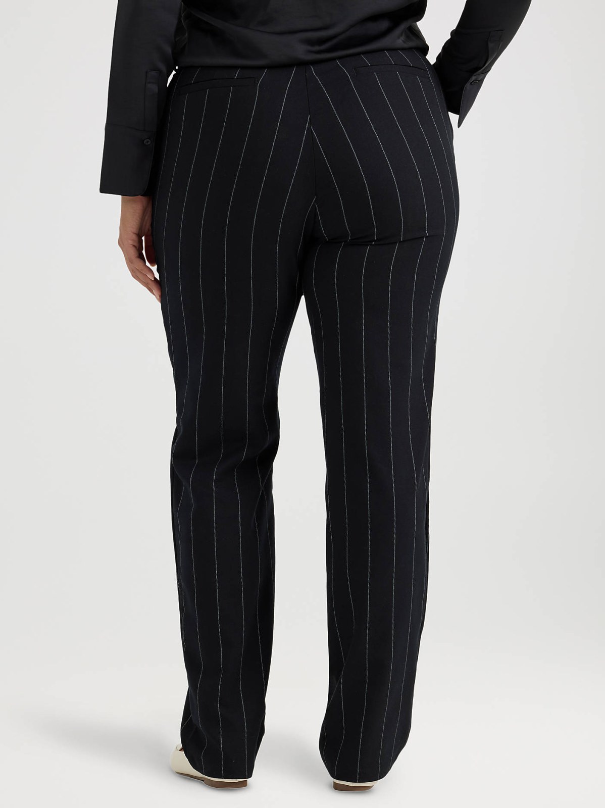 Women's Wrinkle Free Relaxed Fit Straight Leg Pant (Plus) - view 2