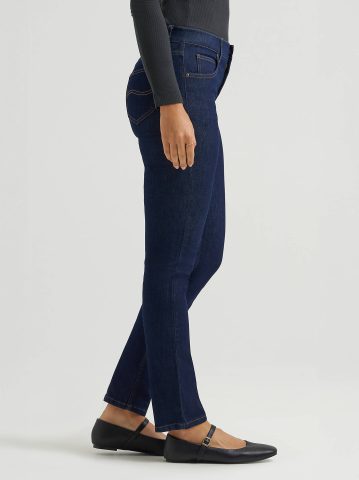 Women's Ultra Lux Comfort Flex Motion Slim Straight Jean with Ever Fit®