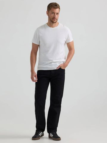 Men's 100% Cotton Regular Fit Straight Leg Heavyweight Jean