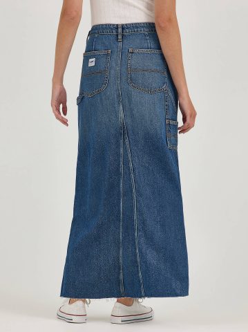 Women's Carpenter Maxi Skirt — alternate view