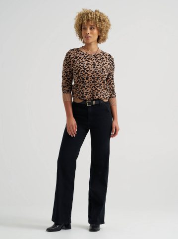 Women's Leopard Print Sweater