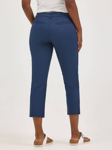 Women's Wrinkle Free Capri