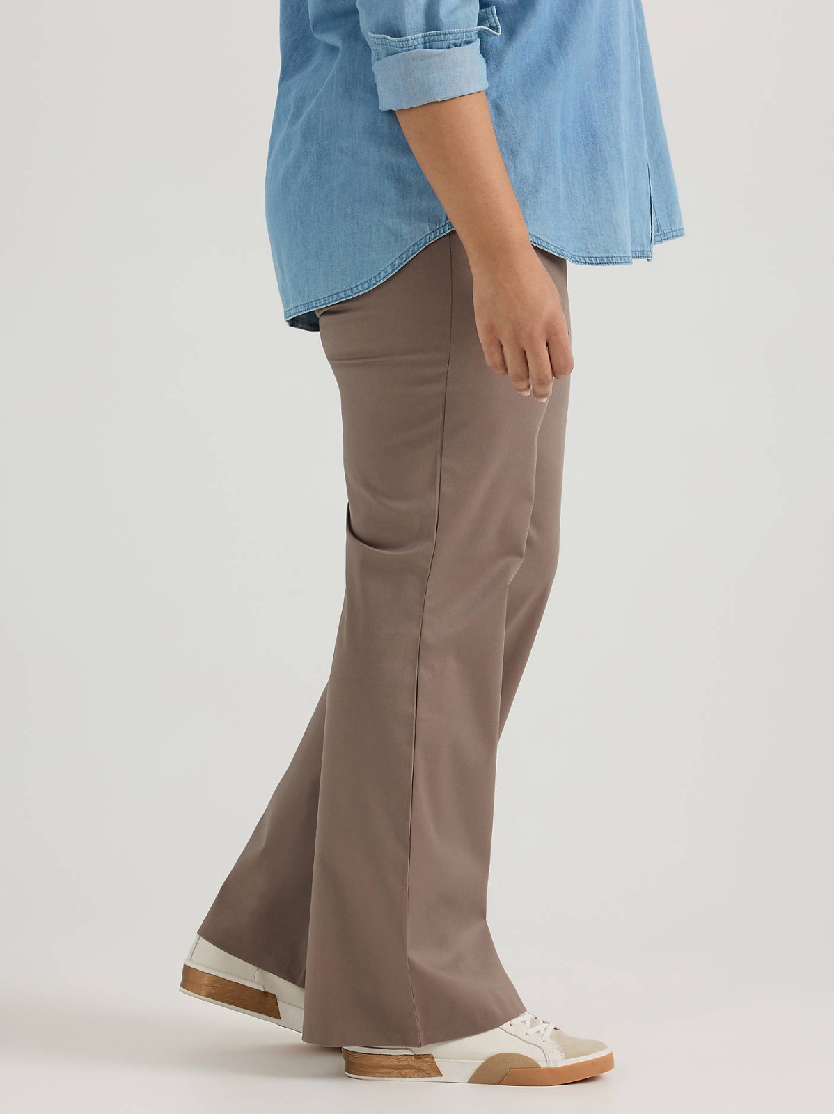 Women's Wrinkle Free Trouser Pant (Plus) - view 4