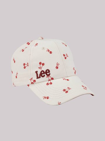 Women's All Over Cherry Print Dad Cap