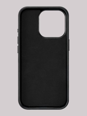 Solid Canvas with Back Patch iPhone Case