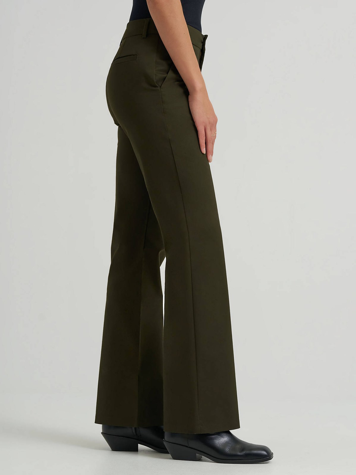 Women's Wrinkle Free Trouser Pant - view 4
